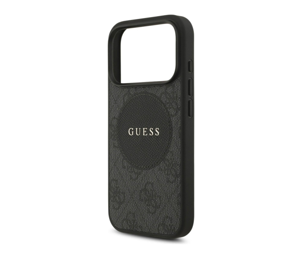Guess 4G Circle Classic Logo MagSafe do iPhone 17 Pro czarny - 1365488 - zdjęcie 5